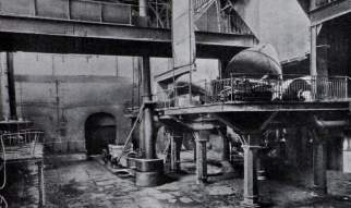 An early Bessemer Converter